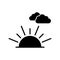 Meteorology  Glyph Style vector icon which can easily modify or edit