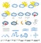 Meteorology icons