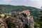 Meteors - a massif of sandstone and conglomerate rocks in central Greece