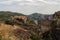 Meteors - a massif of sandstone and conglomerate rocks in central Greece with the Orthodox monasteries