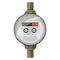 Meter counter. Water power measurement. Water meter to record consumption. Isolated vector cartoon icon on white