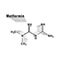 Metformin diabetes drug, Structural chemical formula