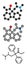 Methadone opioid dependency drug molecule. Also used as analgesic