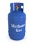 Methane gas cylinder