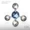 Methane Molecule 01 A