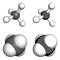 Methane molecule