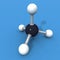 Methane molecule