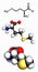 Methionine Met, M amino acid molecule.