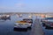 Methonis Port. Small boats and fishing boats