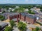 Methuen downtown aerial view, Massachusetts, USA