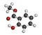 Methyl salicylate (wintergreen oil) molecule. Acts as rubefacient. Used as flavoring agent and fragrance