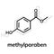 Methylparaben vector icon