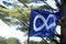 Metis Flag - National Aboriginal Day in Canada- June 21, 2017