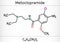 Metoclopramide, dopamine antagonist molecule. It is used to treat  nausea and vomiting,  to help with gastroesophageal reflux