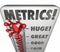 Metrics Thermometer Gauge Measuring Performance Results