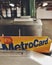 Metro Card Swiping Turnstile Machine New York City Subway Metrocard Paying Fare