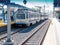 Metro Light Rail Platform Looking West At 26th St/Bergamot Station In Santa Monica