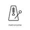 Metronome icon from Music collection.