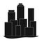 Metropolis.Realtor single icon in black style vector symbol stock illustration web.