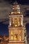 Metropolitan Cathedral Steeple Bells Zocalo Mexico City Mexico