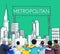 Metropolitan City Urban Democracy Advanced Concept