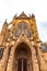 Metz Cathedral, or the Cathedral of Saint Stephen in Metz, France