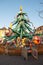 Metz, France, December 2023 Christmas market. It\\\'s the 3rd most beautiful in Europe