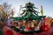 Metz, France, December 2023 Christmas market. It\\\'s the 3rd most beautiful in Europe