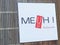 MEUH ! logo and sign of  Moo! restaurant specializing in quality steak