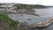 Mevagissey Cornwall boat sailing into harbour