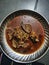 Mewari mutton curry looking delicious in Thali