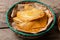 Mexican basket tacos also called de canasta