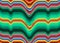 Mexican Blanket Stripes multi color Vector striped Pattern. Typical colorful woven fabric from central america