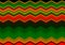 Mexican Blanket Stripes Seamless Vector Pattern. Old Typical vintage colorful woven fabric from central america, zig zag texture