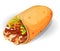 Mexican Burrito Icon