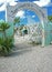 Mexican cemetery on the beach