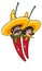 Mexican Chilli Pepper Couple