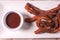 Mexican Churros with Chocolate dip