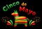 Mexican Cinco de Mayo greeting card.