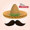 mexican classic sombrero icon