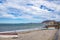 Mexican coastal beach with seascape of Sea of Cortez