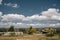 Mexican Country Side with Clouds