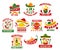 Mexican cuisine fast food restaurant sign design