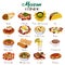 Mexican Cuisine Icons