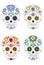 Mexican Day of the Dead Sugar Skulls 5