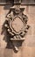 Mexican decorative colonial Frame carved on a column