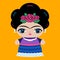 Mexican Doll vector illustration