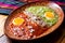 Mexican eggs `Divorciados`