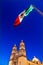 Mexican Flag Parroquia Cathedral Dolores Hidalalgo Mexico