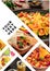 Mexican Food Collage design template. Many dishes of the cuisine of Mexico